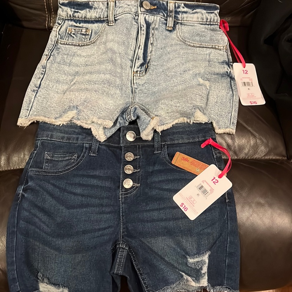 NWT girls 12 shorts